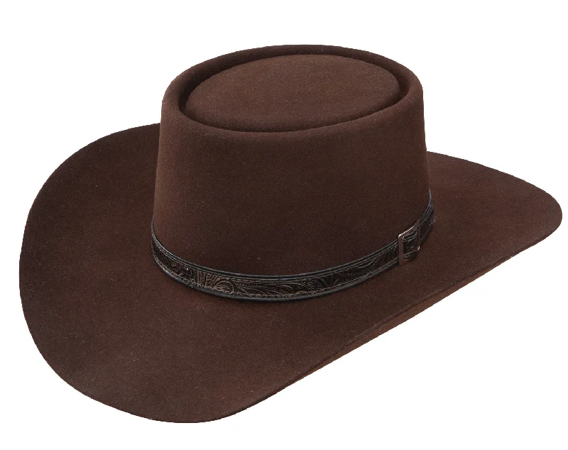 Beanies for the adventurous explorer-Stetson Revenger Buffalo Felt Western Hat