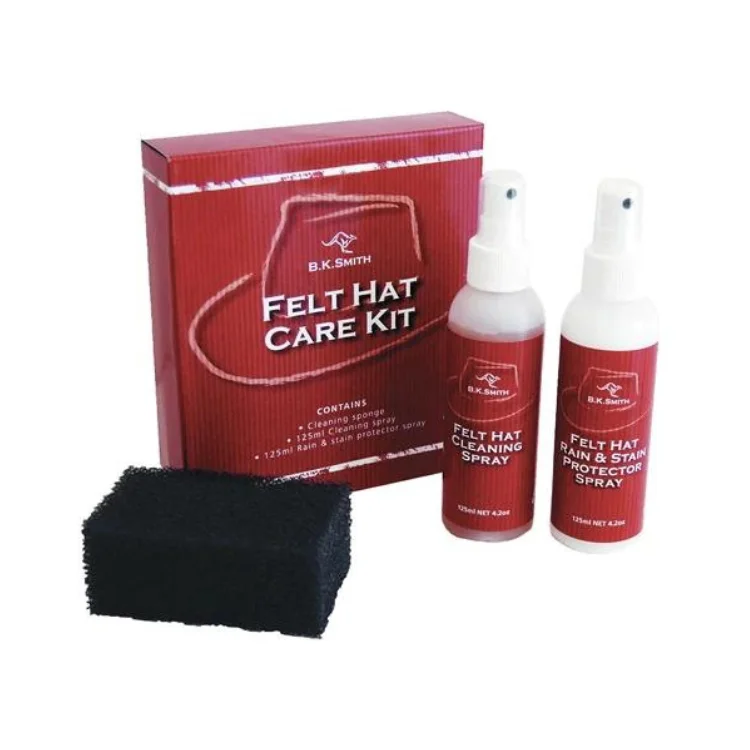 Beanies for fashionable hikers-Felt Care cleaning Kit - All felt hats