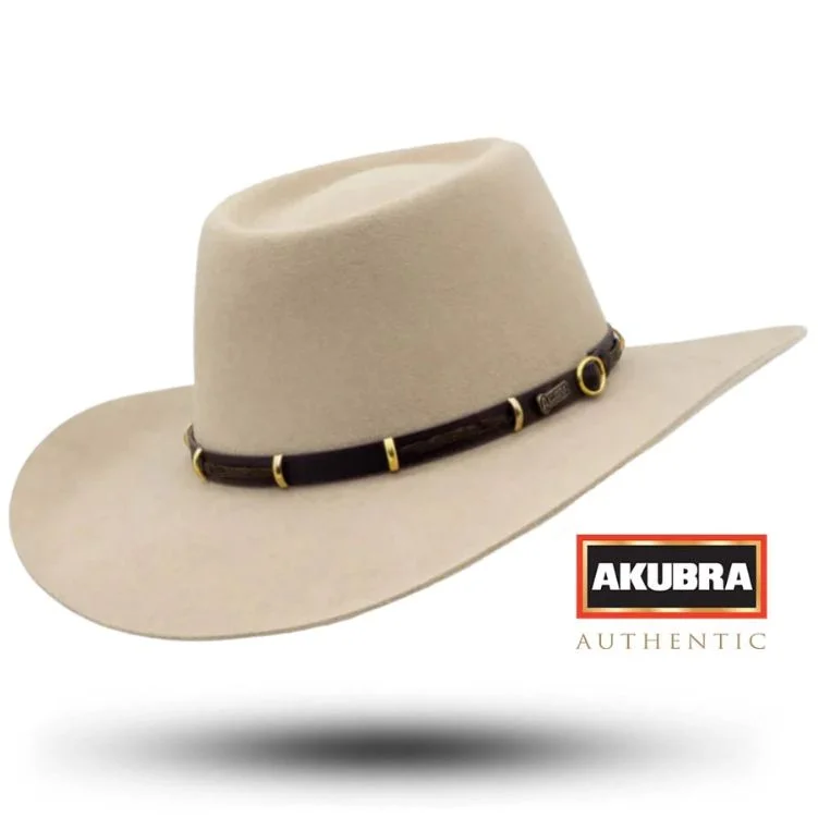 Beanies for trendy winter fashion-Akubra The Boss - Sand