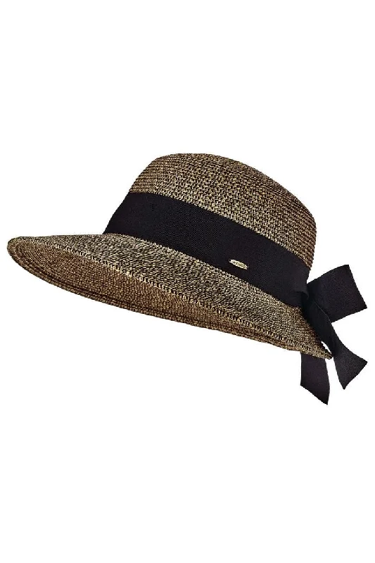 sun hat for sports events-Clara Sun Hat | Coffee Multi