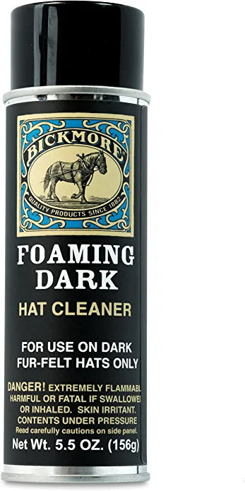 Beanies with patterns-FOAMING DARK HAT CLEANER