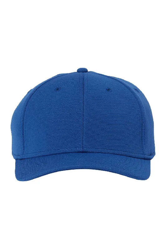 mens hats with sophisticated look-Atlantis Headwear Mens Sustainable Performance Adjustable Hat - Royal Blue