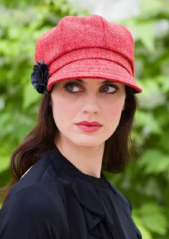 Headbands for any occasion-Ladies Mucros Newsboy | Coral