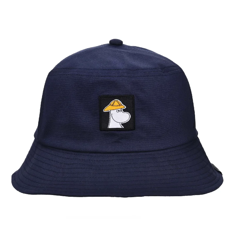 Bucket hats for warm sunny days-Moominpappa Bucket Hat - Navy