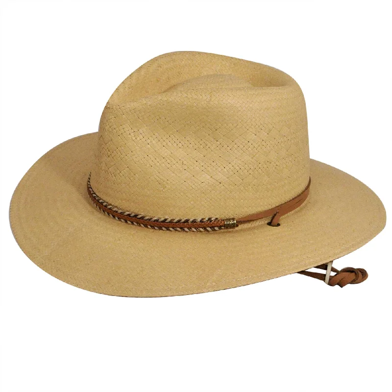 Headbands with sporty look-Pantropic Creekside Gaucho LiteStraw® Fedora