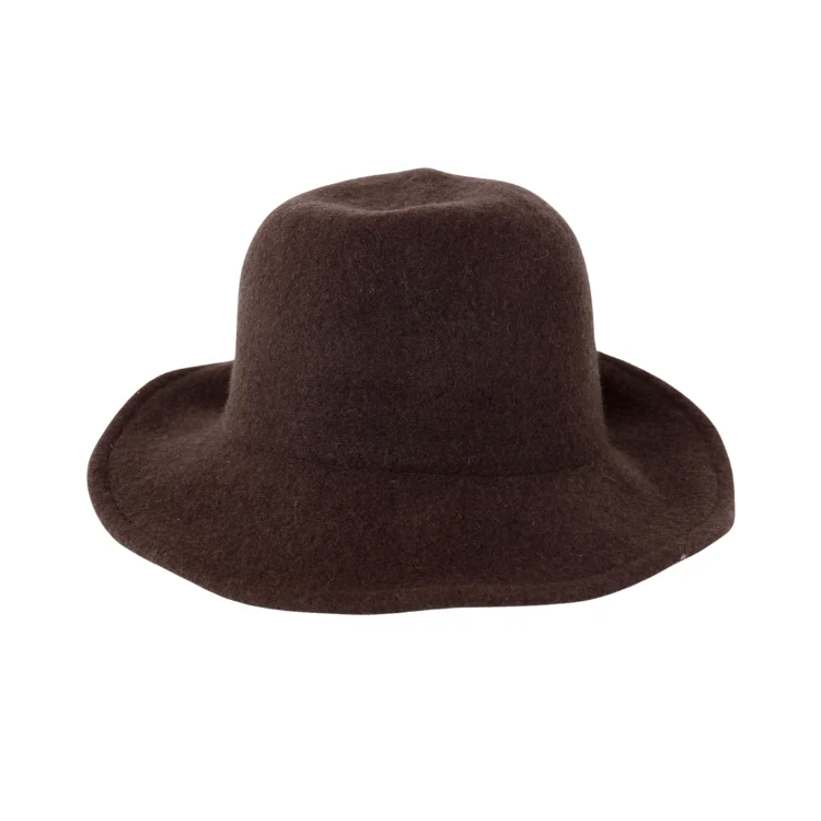 winter wool hats for women-  Avenel of Melbourne Boiled Wool Hat - Olive