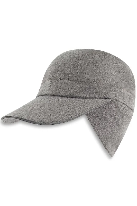 Beanies with winter-ready design-Emmet Convertible Ear Flap Hat | Charcoal Heather