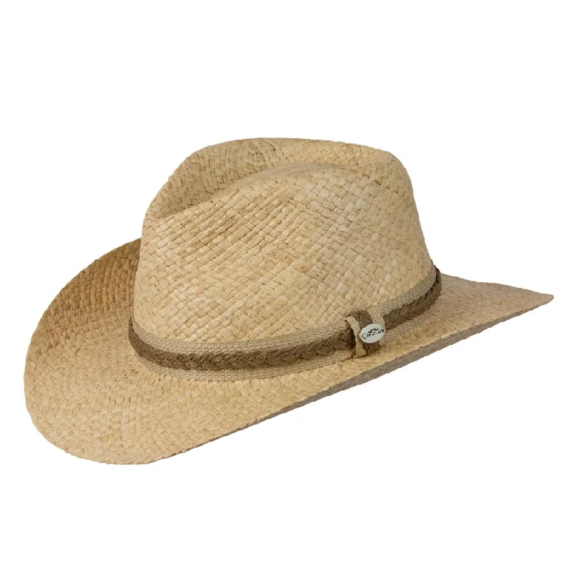 Beanies for the adventurous explorer-Conner Key Largo Outback Packable Straw Hat