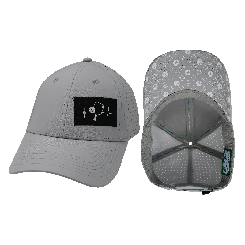 Warm beanies-Pickleball Hat | Low Profile | Ponytail | Gray