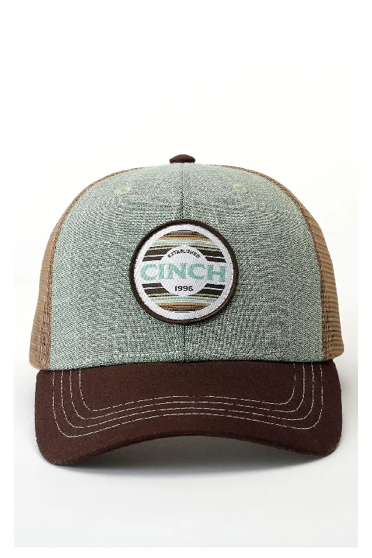 Beanies for practical cold weather looks-MEN'S CINCH CAP - BROWN / GREEN