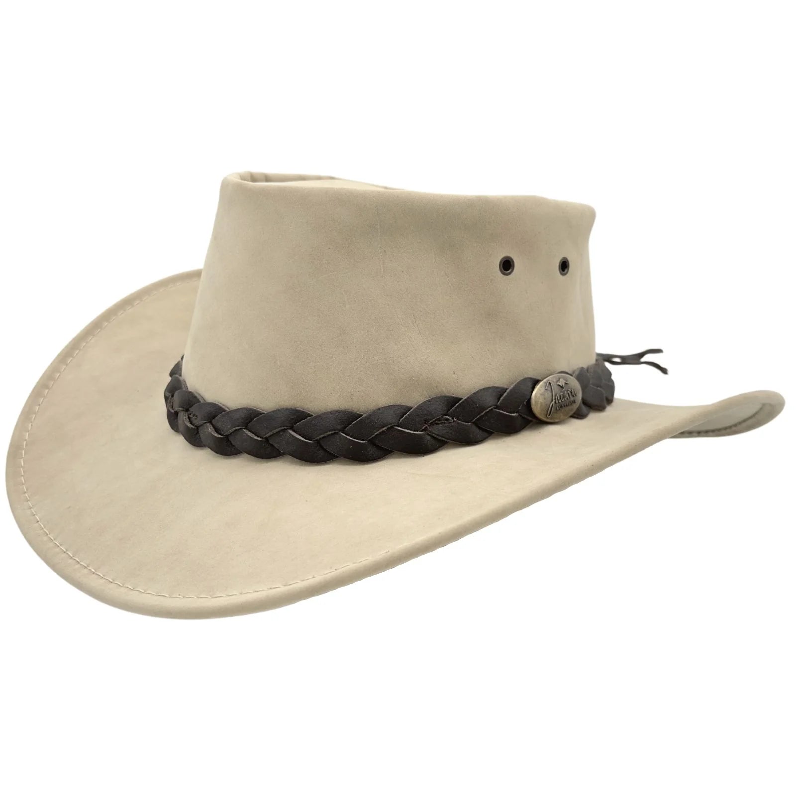 Beanies for all-weather use-Jacaru Hats Kangaroo Hat - Sand