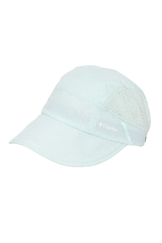 Beanies for kids-Destin Packable Hat | Misty Aqua