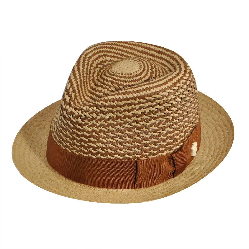 Beanies with fashionable textures-Bailey of Hollywood Niven Straw Fedora