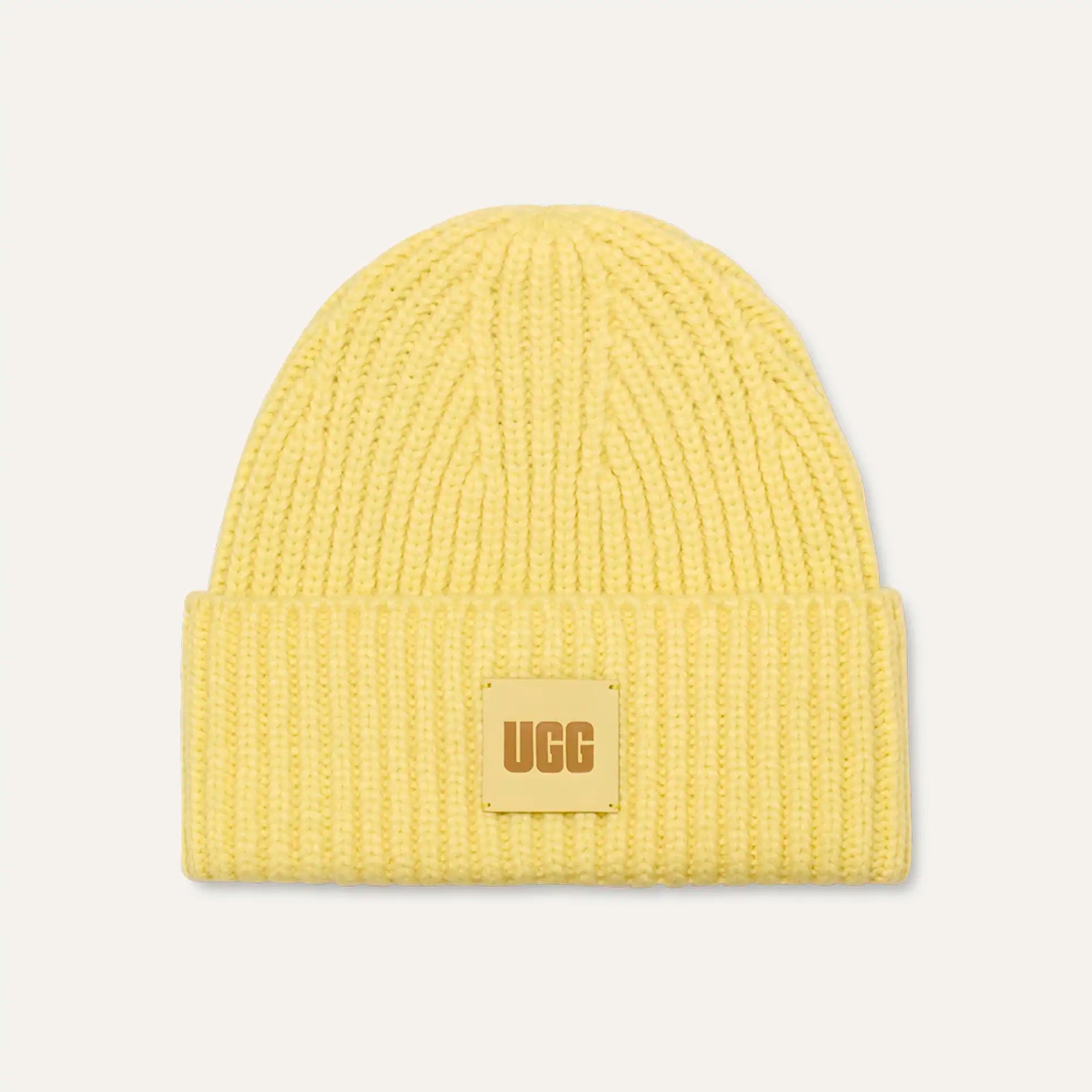 Beanies with stretch-Chunky Rib Beanie in Hopper