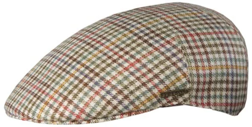 Headbands with patterns-Stetson Sussex Silk/Linen Ivy Cap