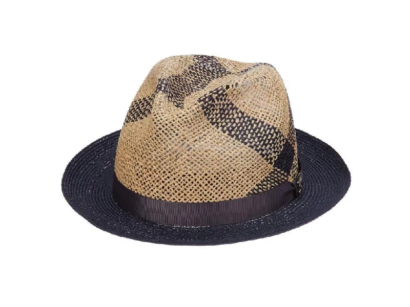 Beanies for layering with jackets-Carlos Santana Trishul Hemp Fedora