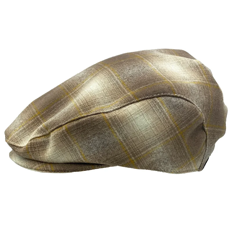 Tan Plaid Wool 052-005