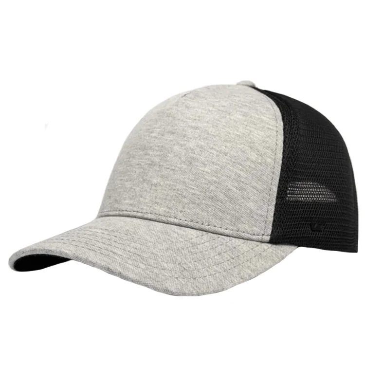 Beanies for ultimate warmth and fashion-Uflex Unisex Comfort Trucker Cap - Grey Melange