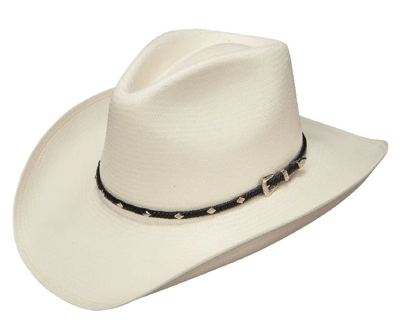 Beanies for toddlers-Stetson Diamond Jim Straw Western Hat