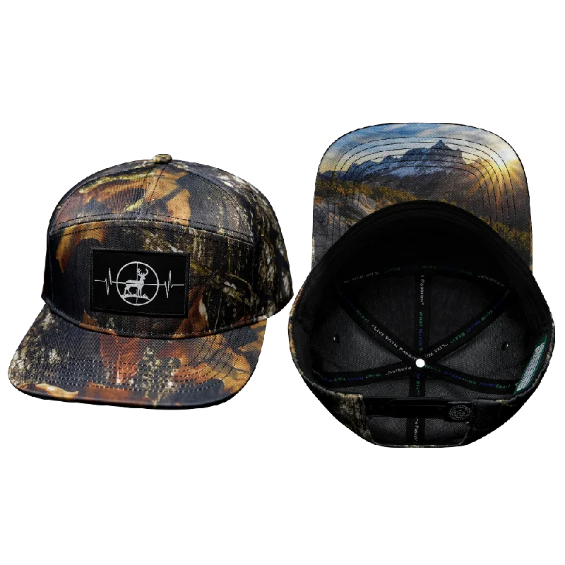 Headbands with beads-Hunting Hat | Flat Bill |  Fall Tree Camo