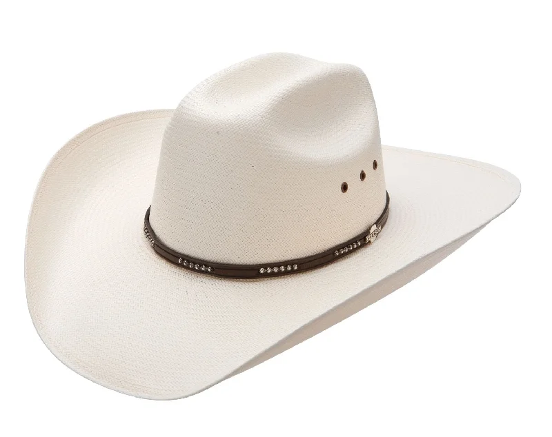 Beanies with streetwear vibes-Stetson Llano 10x Straw Western Hat