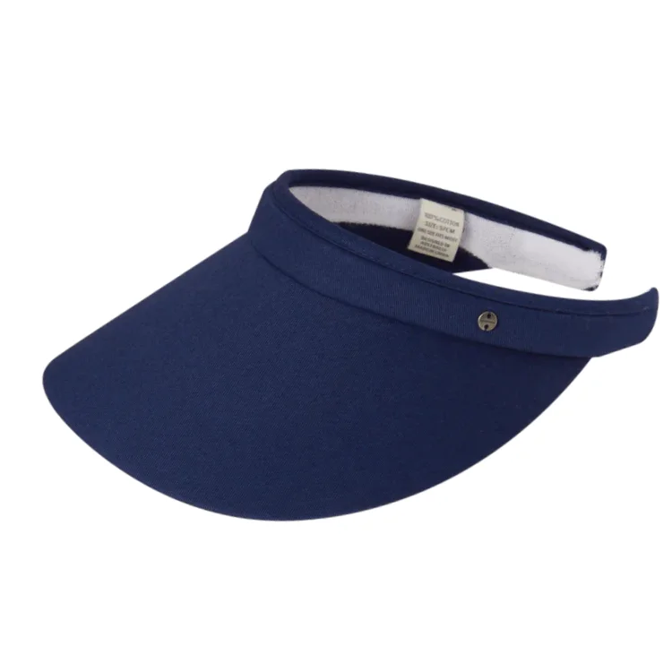 Beanies for trendy cool-weather fashion-Kooringal Push On Visor - Navy