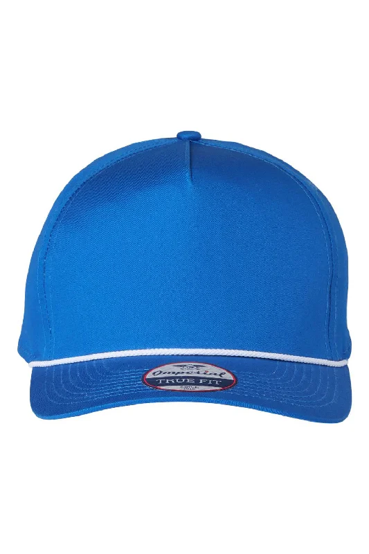 mens hats for trendy outdoor activities-Imperial Mens The Barnes Snapback Hat - Royal Blue