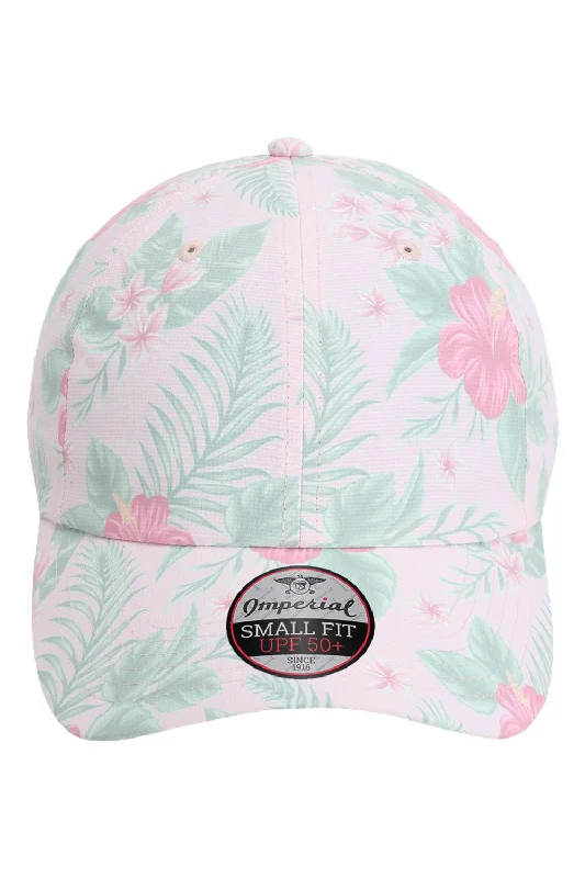 mens hats stylish for cool weather-Imperial Mens The Kona Performance Moisture Wicking Adjustable Hat - Kona Pink