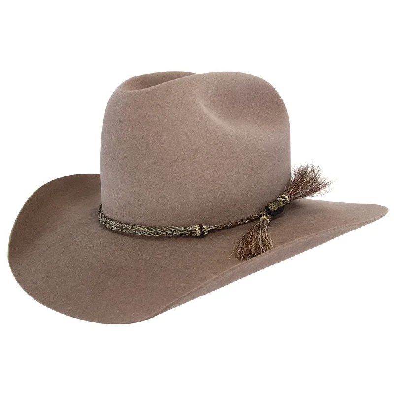 Beanies for school outdoor activities-Akubra Rough Rider Hat - Bran