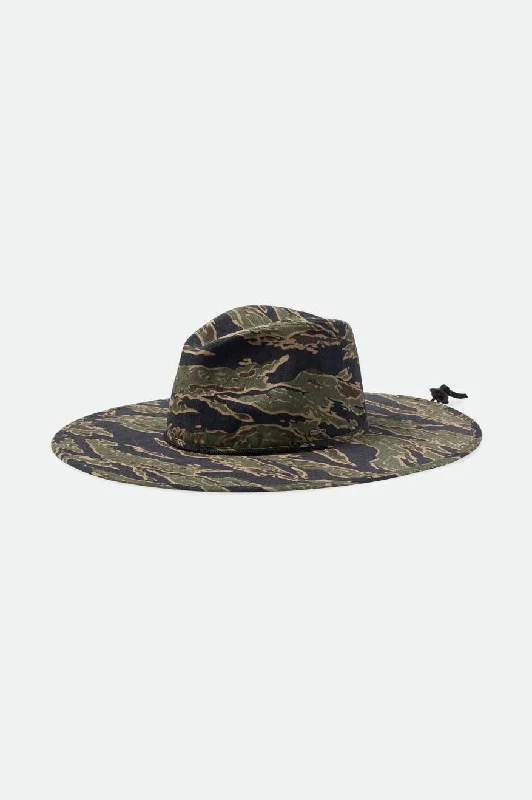 sun hat with protective band-Field Sun Hat - Tiger Camo