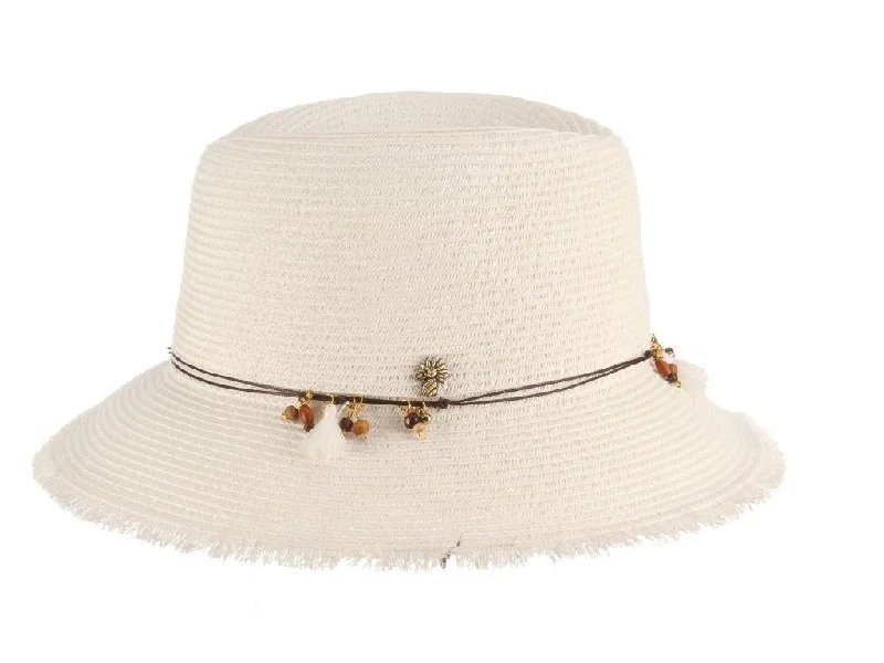 Beanies for comfortable wear-Tommy Bahama Cascara Paper Braid Fedora