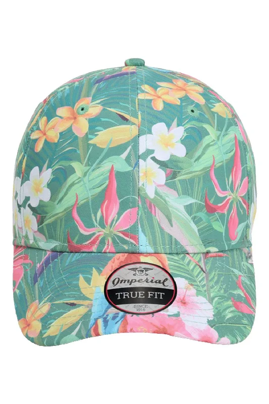 mens hats stylish for active days-Imperial Mens The Mahalo Moisture Wicking Snapback Hat - Hawai'in Rainforest