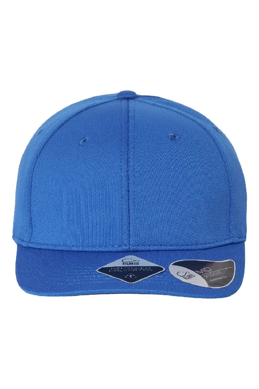 mens hats adjustable closure-Atlantis Headwear Mens Sustainable Honeycomb Adjustable Hat - Royal Blue