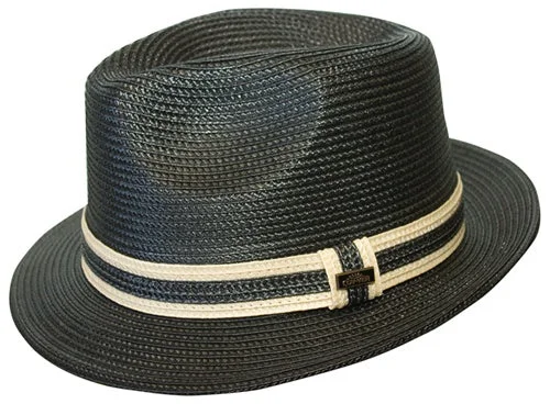 Headbands with non-slip design-Conner Sewn Braid Poly Fedora