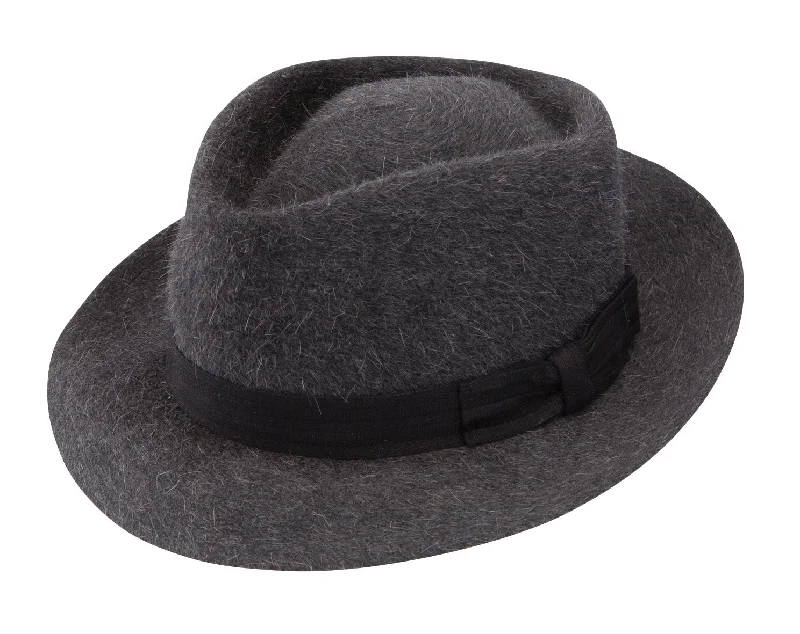 Beanies for winter-ready fashion-Dobbs Rampart Fur Felt Fedora