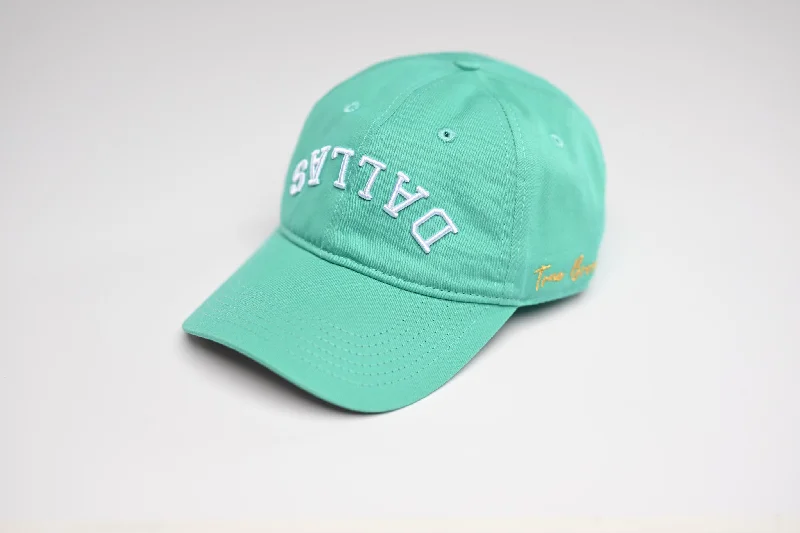 Beanies with text-Dad Hat - CYAN DAD