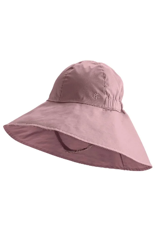 Beanies for daily commute-Kid's August Asymmetrical Hat | Pink Colorblock