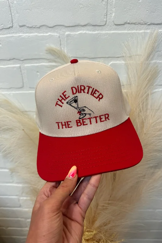 Beanies with designs-Pre-Order The Dirtier The Better Trucker Hat