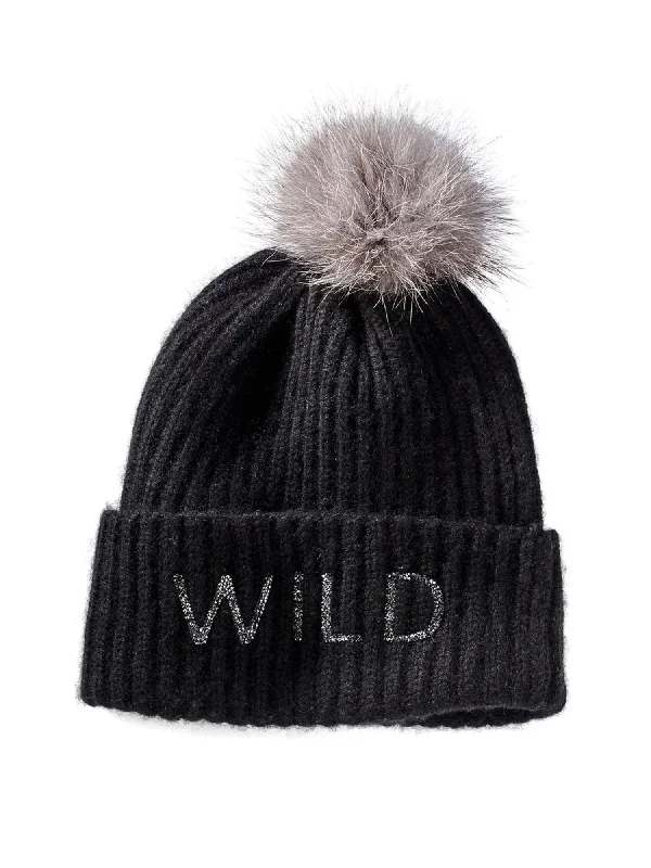 Beanies for outdoor exploration-Marius Wild Cashmere Knit Hat