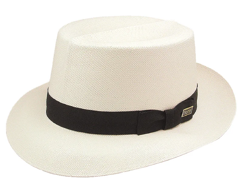 Beanies for staying warm in snowy conditions-Dobbs Optimo Straw Hat