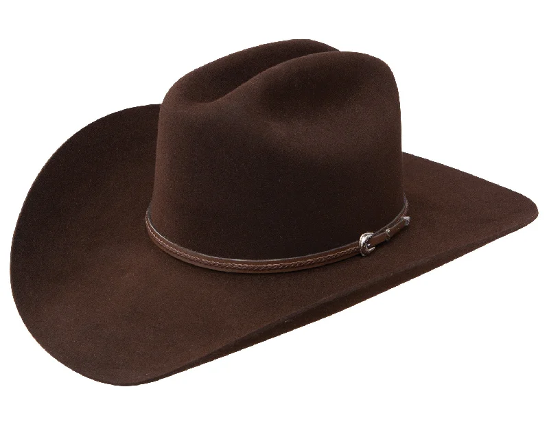 Beanies for practical cold weather looks-Stetson Craddock New Frontier Western Hat