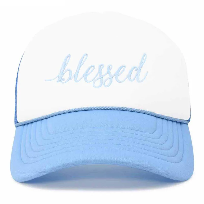 Cute beanies-Dalix Blessed Trucker Hat