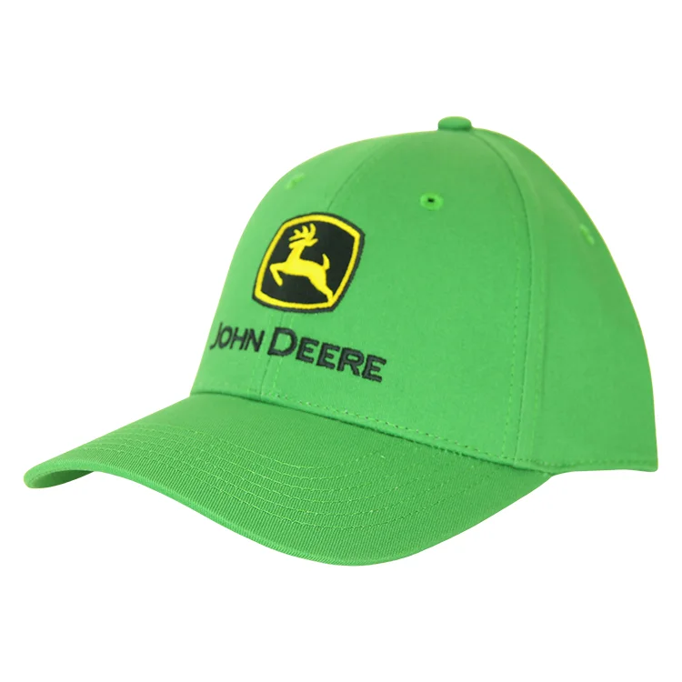 Beanies for work-John Deere "Nothing Runs Like a Deere" Cap - Green