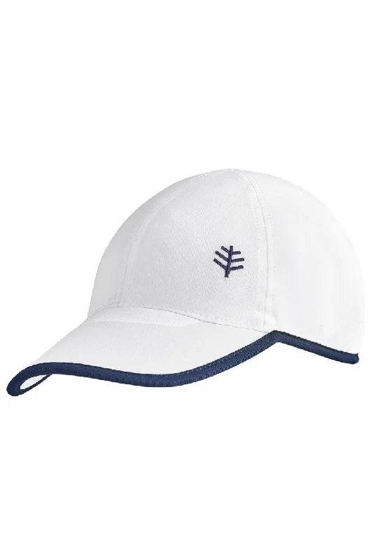 Headbands for retro style looks-Unisex Wave Rider Sport Cap | White