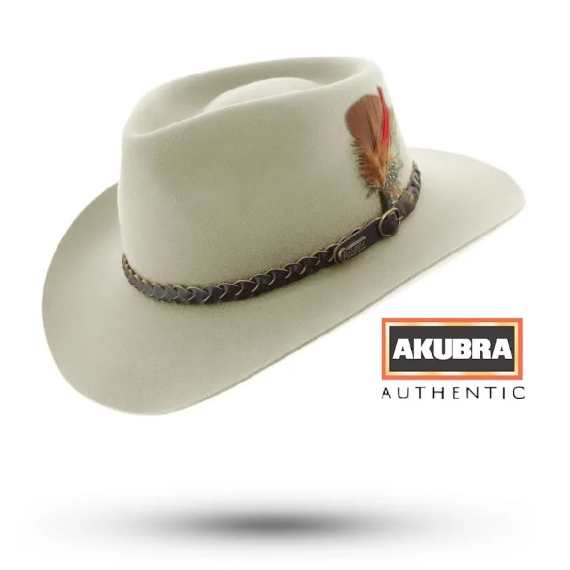 Beanies with unisex designs-Akubra Stockman - Sand