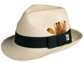 Beanies for spring-Conner Palm Straw Fedora Hat