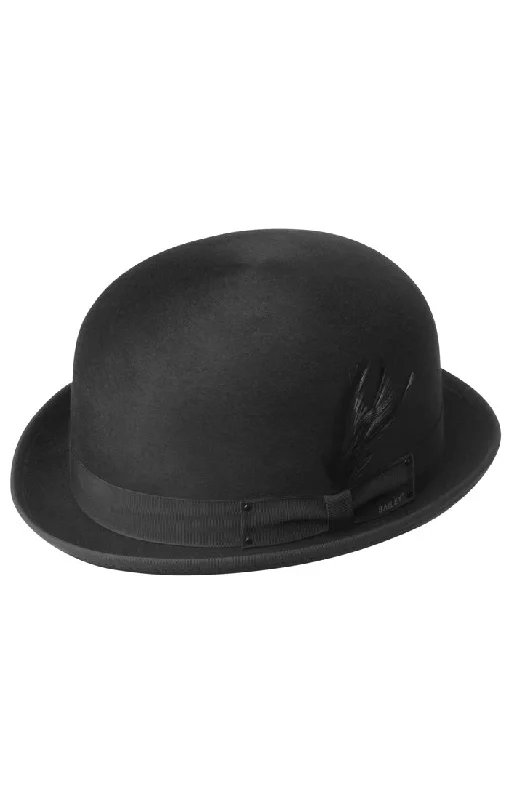 Beanies for fashionable outdoor styles-Bailey of Hollywood Harker Derby Bowler Hat