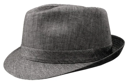 Headbands for cold weather-Stetson Linen Osceola Fedora Hat