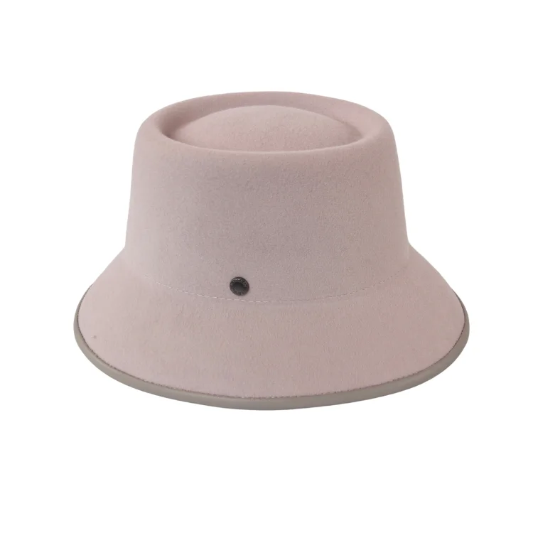 wool bucket hats-  Mossant Paris Colette Wool Bucket - White