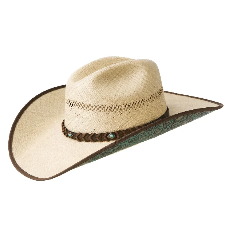 Beanies for outdoor winter fun-Renegade Cora Straw Cowgirl Hat